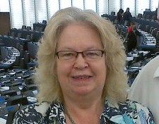 Green MEPs Molly Scott Cato, Jean Lambert and Keith Taylor during the first session of the 2014-2019 European Parliament