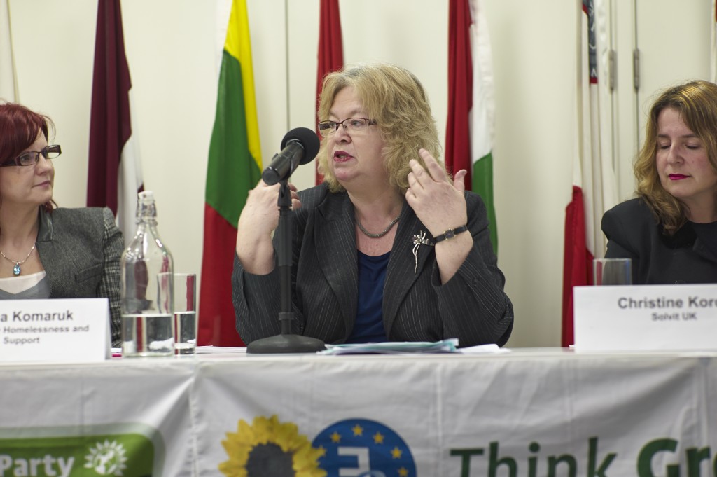 Green party hosts debate Europeans living in UK - rights