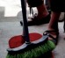 A cleaner sweeping