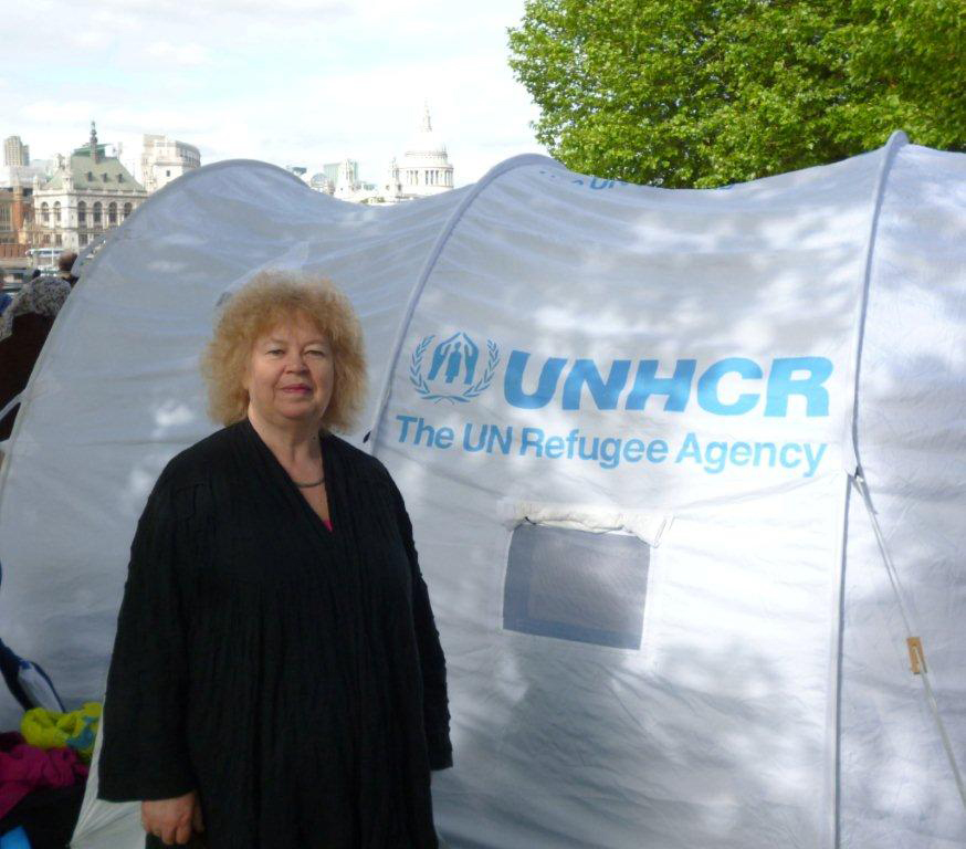 UNCHR asylum camp